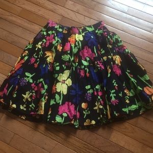 Beautiful Vibrant Floral Skirt